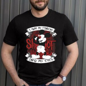 Halloween Mickey Mouse Disney I Push My Fingers Into My Eyes Shirt 3