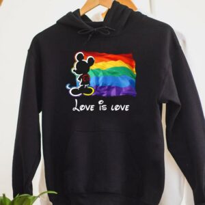 Mickey Mouse LGBT Flag Love Is Love Disney Shirt, LGBT Flag Shirt 2