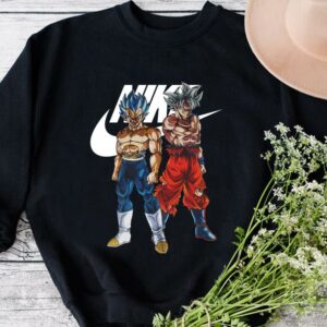 Nike Vegeta Shirt, Nike Son Goku Shirt, Dragon Ball Super Nike Son Goku and Nike Vegeta Shirt 2