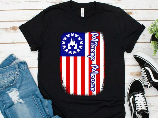 Official American Flag Mickey Mouse Walt Disney