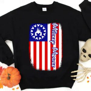 Official American Flag Mickey Mouse Walt Disney