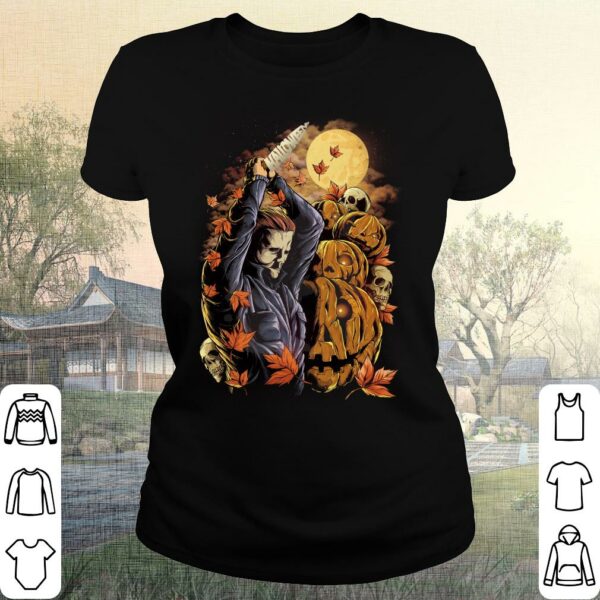 Retro Michael Myers Skull Pumpkins Halloween Shirt, Michael Myers Shirt