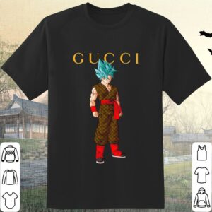 Son Goku Shirt, Dragon Ball Shirt, Gucci Son Goku Dragon Ball Super Shirt