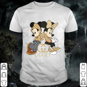 Toddler Disney Shirt, Fashion Gucci Mickey and Minnie Shirt, Baby Disney Shirt