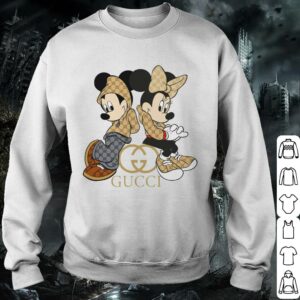 Toddler Disney Shirt, Fashion Gucci Mickey and Minnie Shirt, Baby Disney Shirt 2