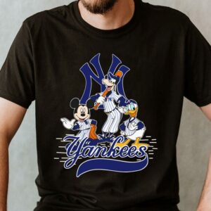 Vintage New York Yankees Mickey Mouse and Friends Shirt 1