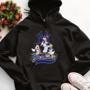Vintage New York Yankees Mickey Mouse and Friends Shirt 3