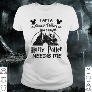 Walt Disney Harry Potter I Am A Disney Princess Unless Needs Me Shirt, Harry Potter Walt Disney Logo Shirt 1