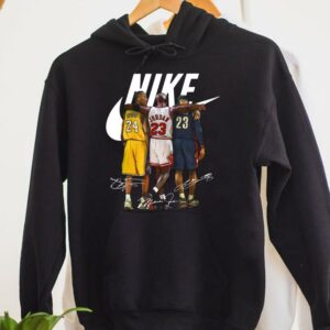 Awesome Nike Kobe Bryant Michael Jordan And LeBron James Signature Shirt 2