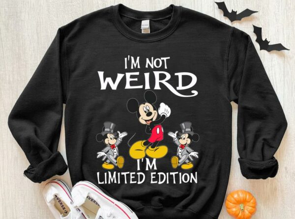 Original Mickey Mouse I'm Weird I'm Limited Edition Shirt