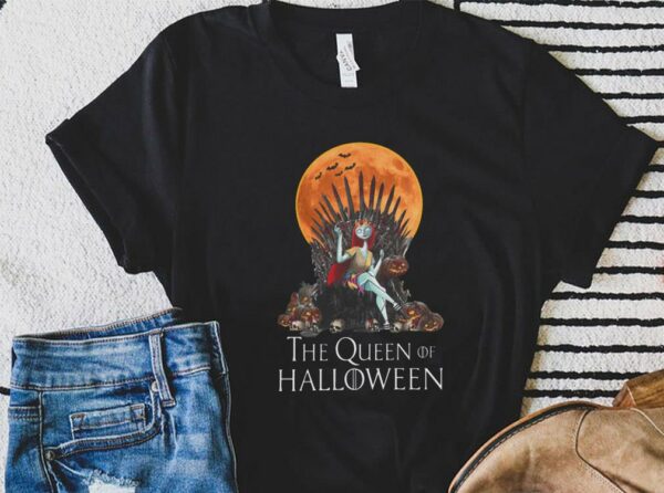 Premium Sally Game of Thrones Shirt, Sally The Queen Of Halloween Shirt