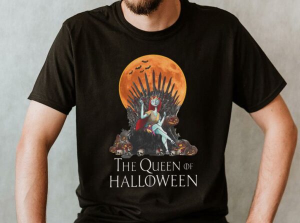 Premium Sally Game of Thrones Shirt, Sally The Queen Of Halloween Shirt