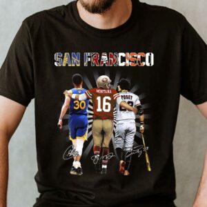 Premium San Francisco Team Sport Shirt, Stephen Curry Buster Posey Joe Montana Shirt