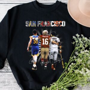 Premium San Francisco Team Sport Shirt, Stephen Curry Buster Posey Joe Montana Shirt 2