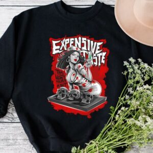 Premium The Nurse And Skull Shirt, Nurse Expensive Taste This Wont Hurt A Bit Shirt 2