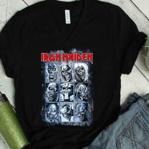 The Best Iron Maiden All Eddie Halloween Shirt, Iron Maiden Face Horror Heavy Metal Shirt, Iron Maiden Poster Shirt