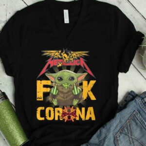 The Best Metallica Baby Yoda Fuck Corona Shirt, Metallica Baby Yoda Shirt, Metallica Fuck Corona Shirt
