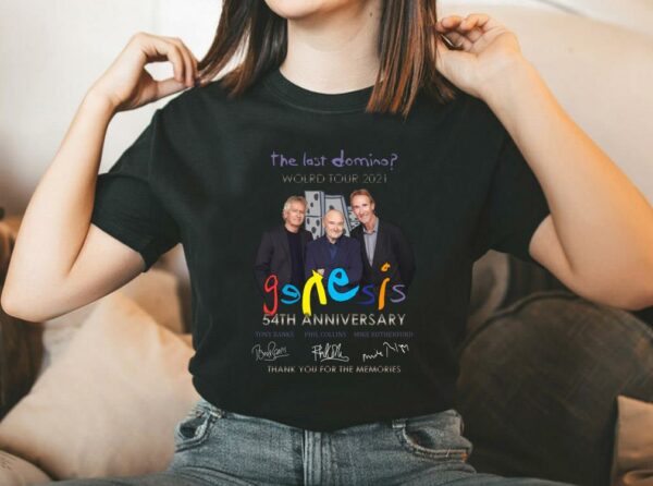 Vintage Genesis Band 54th Anniversary Shirt