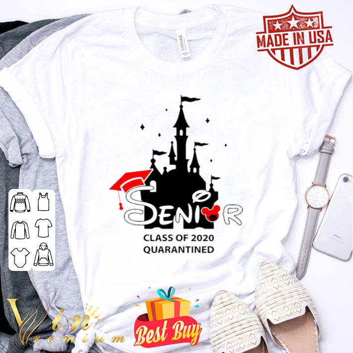 Disney Senior Class Of Quarantined Coronavirus Shirt Hoodie Sweater Longsleeve T Shirt