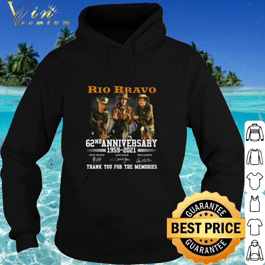 Best Rio Bravo 62nd Anniversary 1959-2021 signatures shirt 9 Best Rio Bravo 62nd Anniversary 1959-2021 signatures shirt