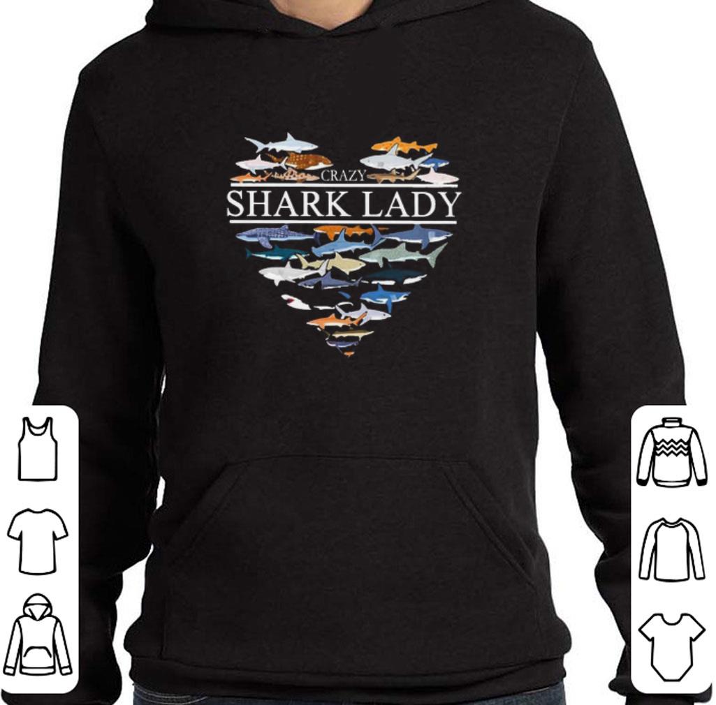 Hot Heart crazy shark lady heart version shirt 9 Hot Heart crazy shark lady heart version shirt