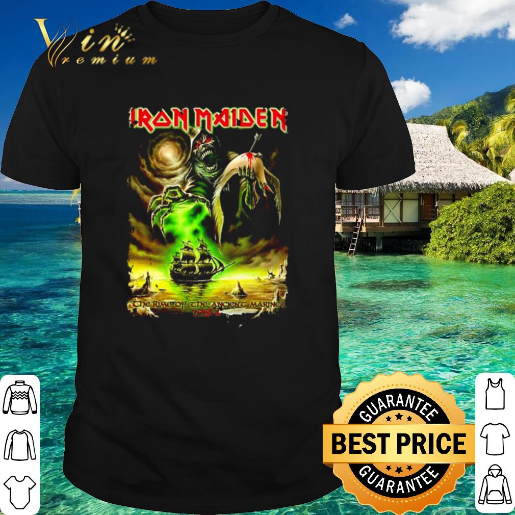 iron maiden rime of the ancient mariner shirt