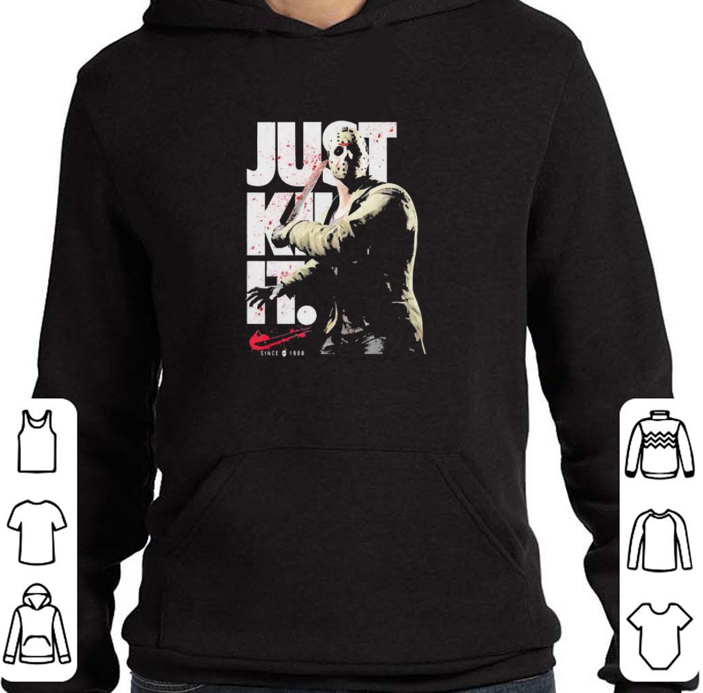 Official Jason Voorhees Just Kill It Nike Logo shirt 9 Official Jason Voorhees Just Kill It Nike Logo shirt