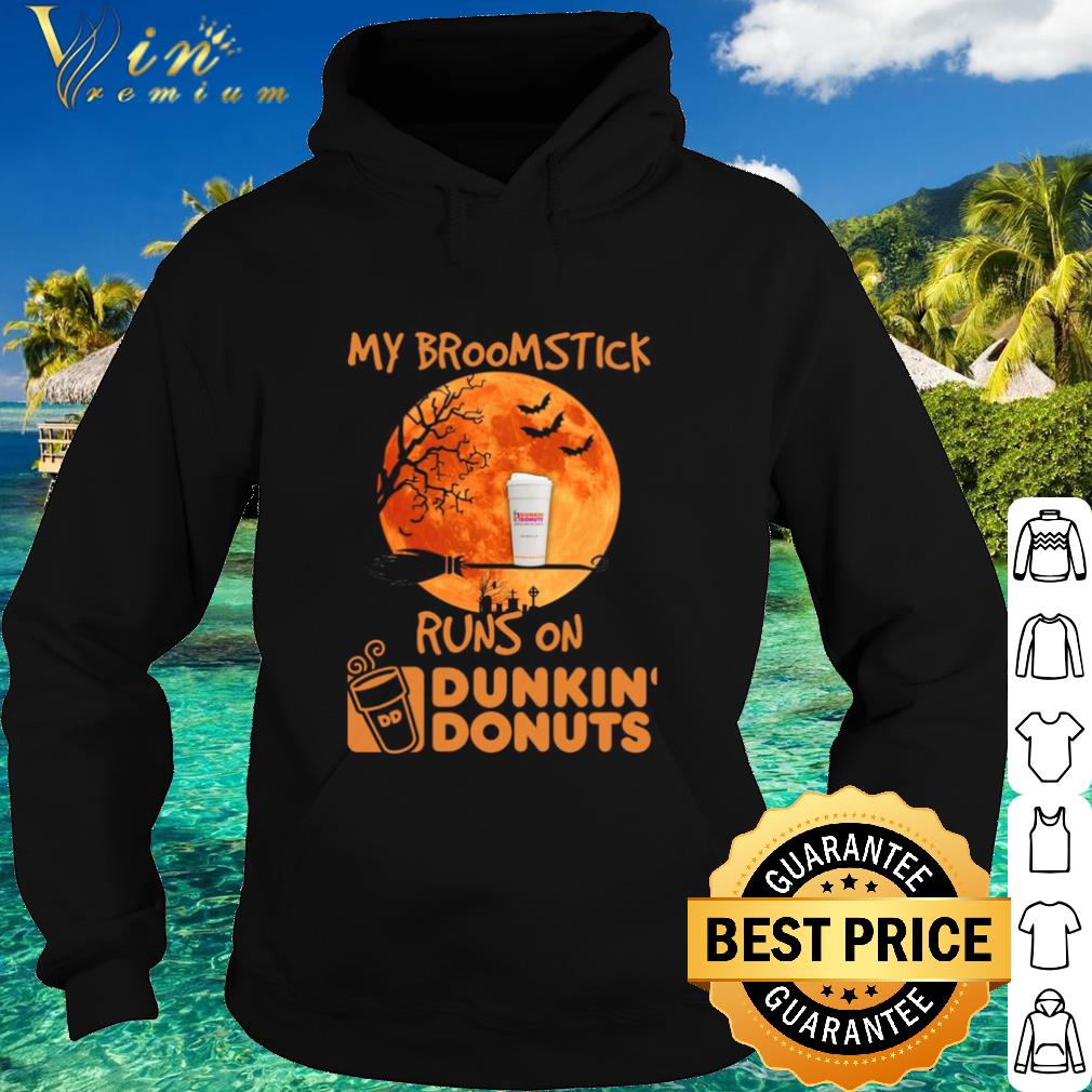 Top My Broomstick Runs On Dunkin’ Donuts shirt 9 Top My Broomstick Runs On Dunkin’ Donuts shirt