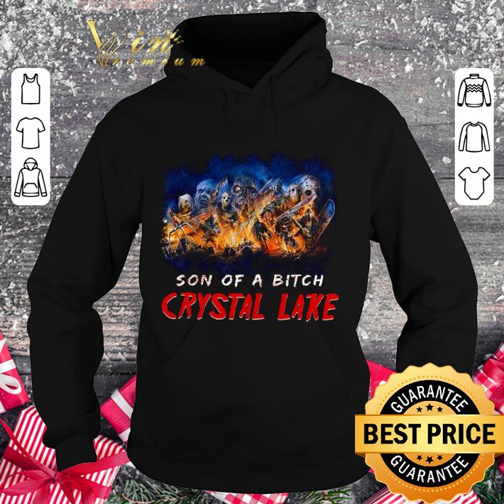 Original Son of a bitch crystal lake horror movie characters shirt 9 Original Son of a bitch crystal lake horror movie characters shirt