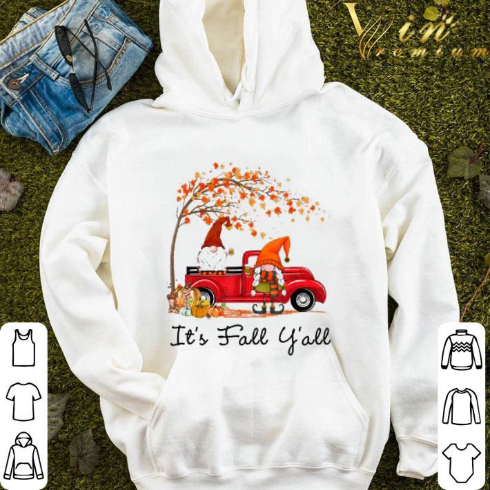 Gnomes It's Fall Y'all Pumpkin Truck Autumn Tree shirt 9 Gnomes It's Fall Y'all Pumpkin Truck Autumn Tree shirt