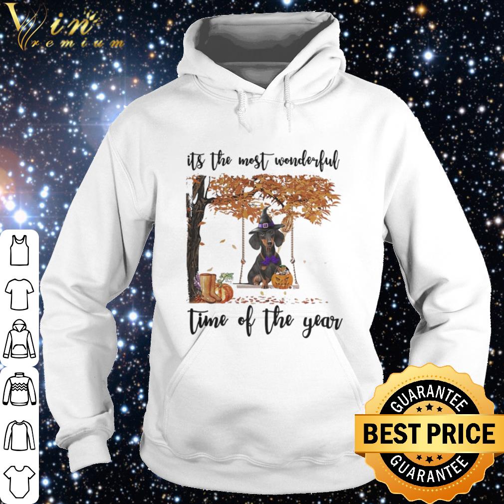 Premium Halloween dachshund it’s the most wonderful time of the year shirt 9 Premium Halloween dachshund it’s the most wonderful time of the year shirt
