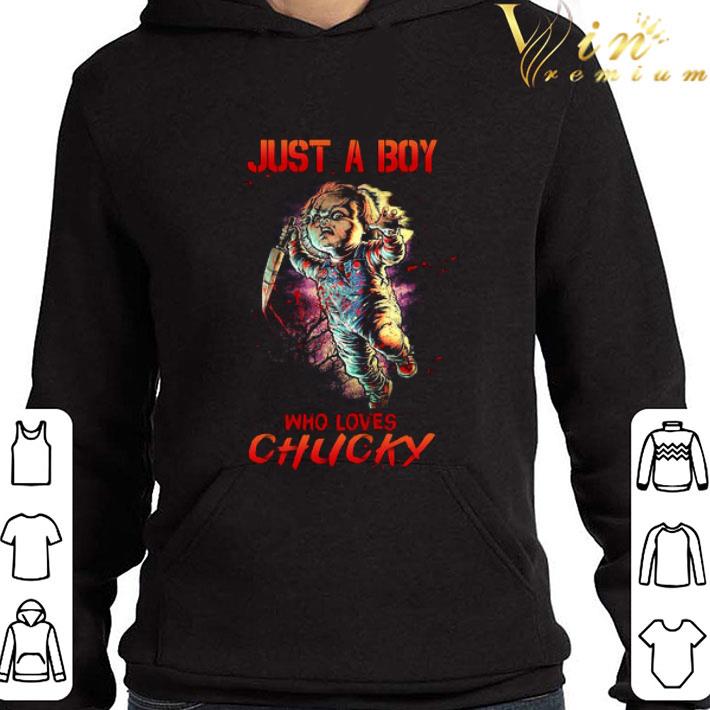 Just a boy who love Chucky shirt 9 Just a boy who love Chucky shirt