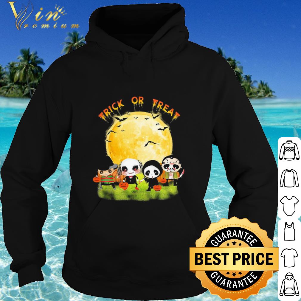 Nice Horror Movie Characters Trick Or Treat Halloween shirt 9 Nice Horror Movie Characters Trick Or Treat Halloween shirt