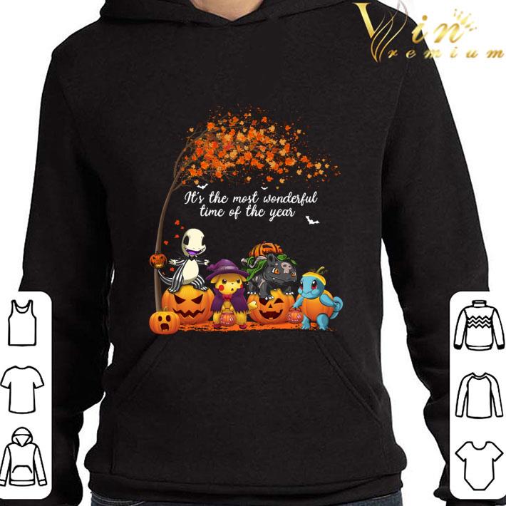 Pokemon halloween it's the most wonderful time of the year shirt 9 Pokemon halloween it's the most wonderful time of the year shirt
