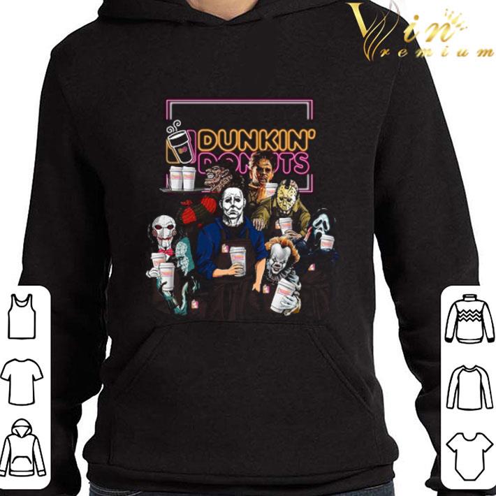 Dunkin' Donuts mashup horror characters shirt 9 Dunkin' Donuts mashup horror characters shirt