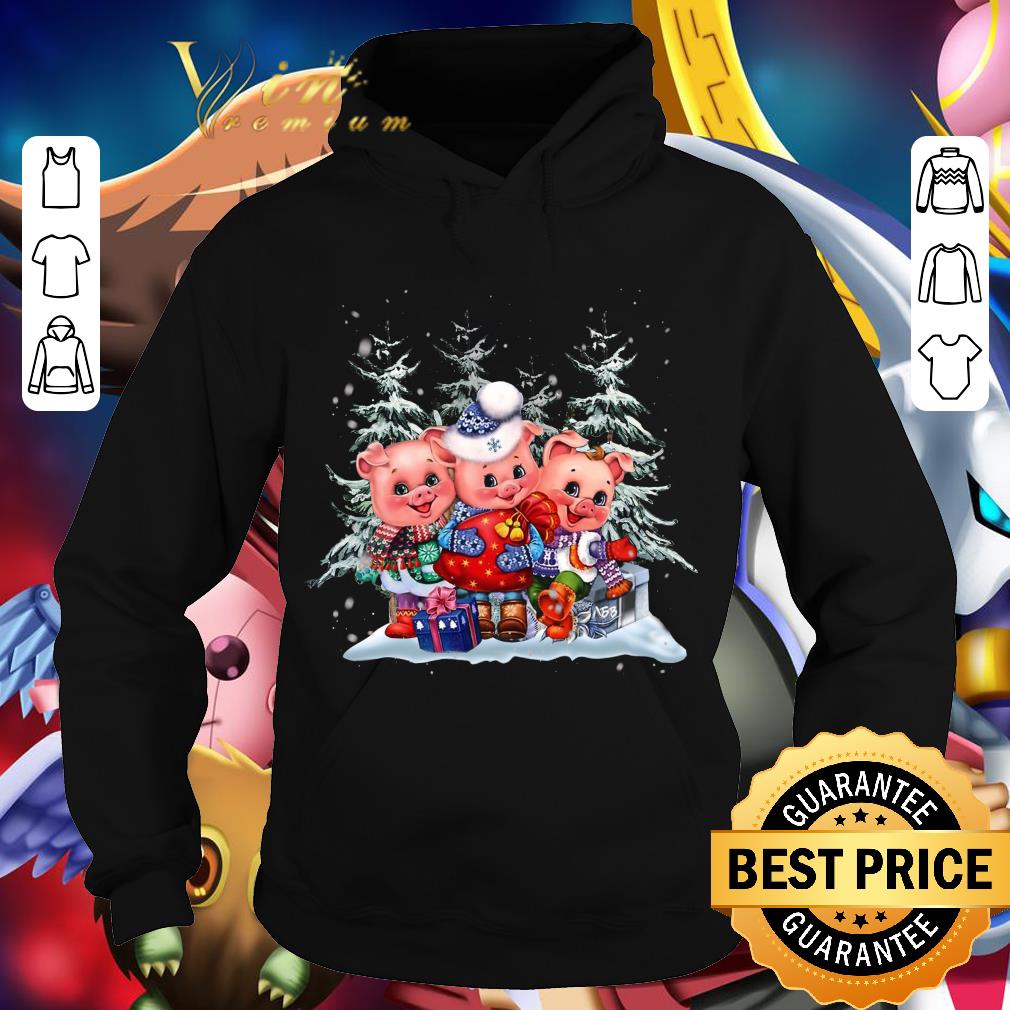 Pigs Happy Merry Christmas tree gifts shirt 9 Pigs Happy Merry Christmas tree gifts shirt