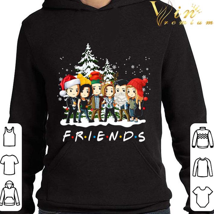 Friends Supernatural characters cartoon Christmas shirt 9 Friends Supernatural characters cartoon Christmas shirt
