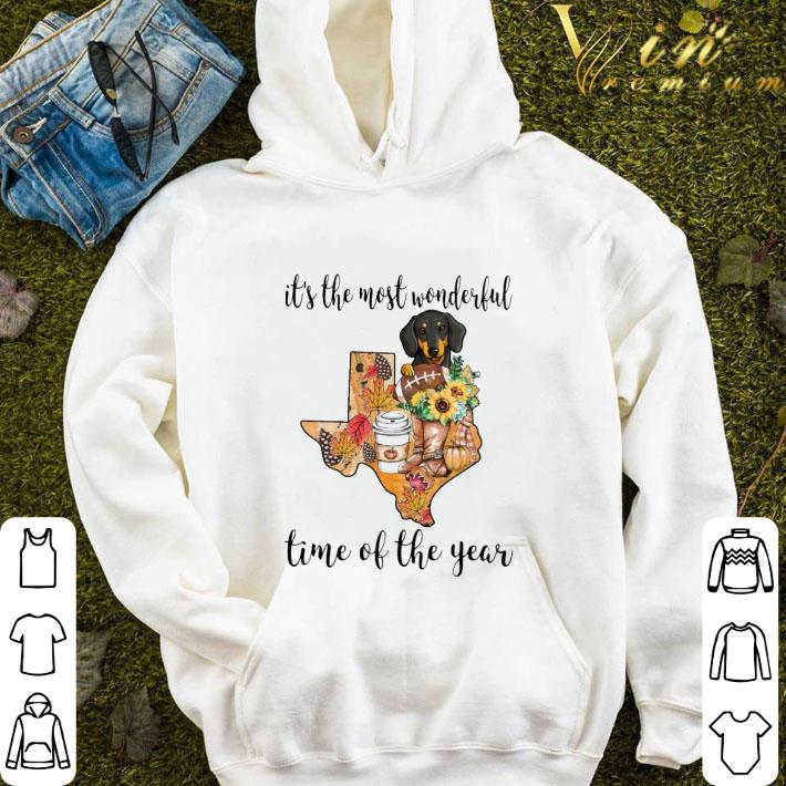 Dachshund Texas it's the most wonderful time of the year shirt 9 Dachshund Texas it's the most wonderful time of the year shirt