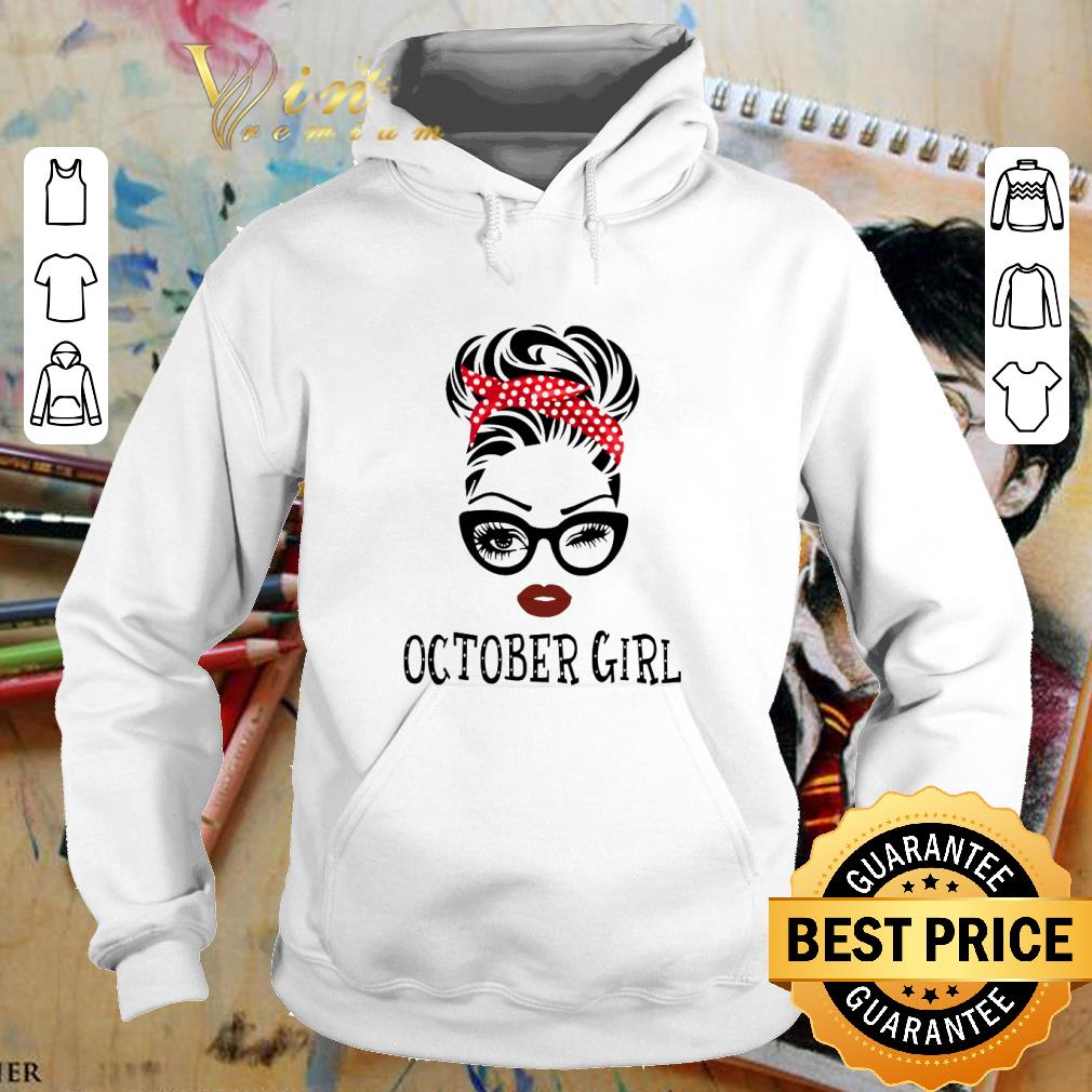Awesome October girl face shirt 9 Awesome October girl face shirt