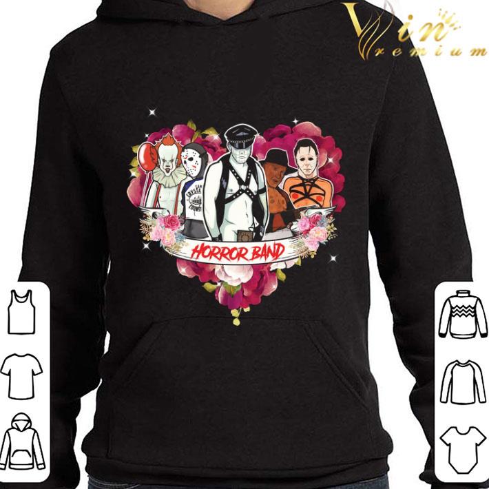 Horror band Horror movie characters halloween shirt 9 Horror band Horror movie characters halloween shirt
