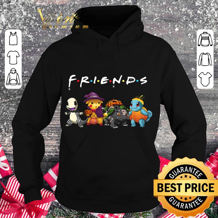 Awesome Friends Hitokage Pikachu Fushigidane Squirtle Halloween shirt 9 Awesome Friends Hitokage Pikachu Fushigidane Squirtle Halloween shirt
