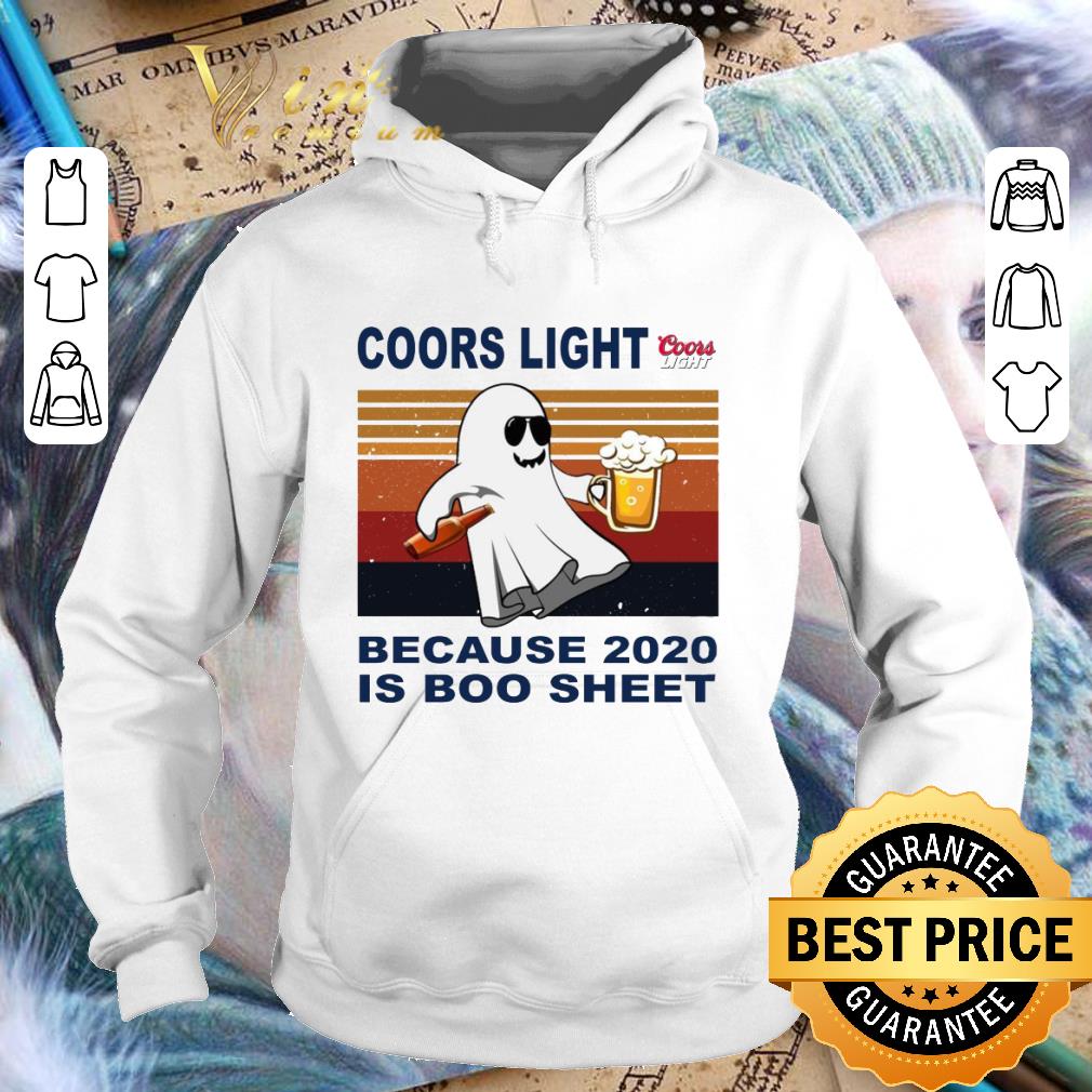 Best Coors Light because 2020 is boo sheet vintage shirt 9 Best Coors Light because 2020 is boo sheet vintage shirt