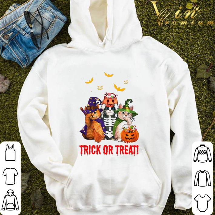 Halloween Cats Trick Or Treat shirt 9 Halloween Cats Trick Or Treat shirt