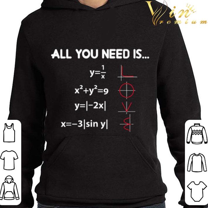 Teacher day All You Need Is Love Math shirt 9 Teacher day All You Need Is Love Math shirt