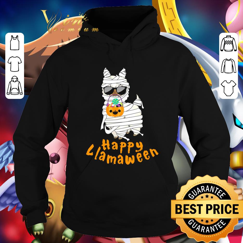 Llama Happy Llamaween pumpkin Halloween shirt 9 Llama Happy Llamaween pumpkin Halloween shirt