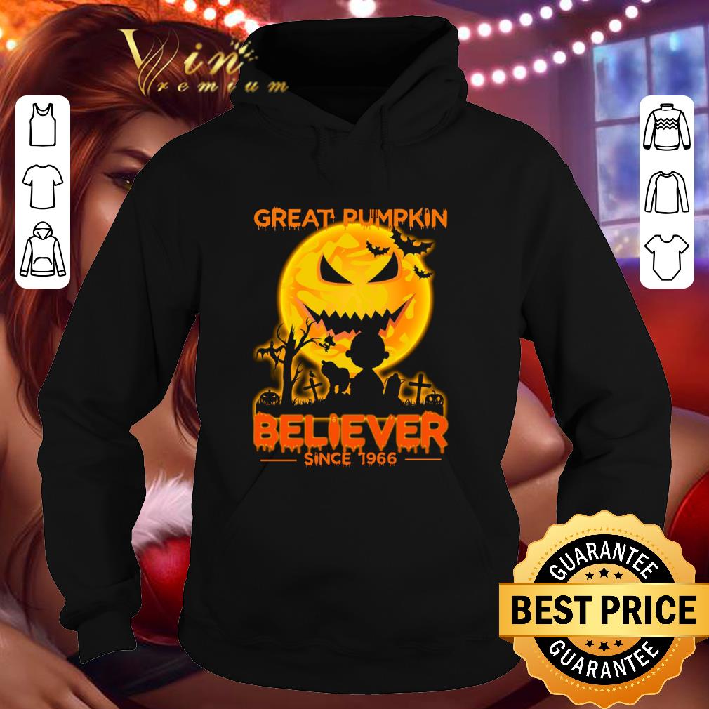 Hot Snoopy and Charlie Brown great pumpkin believer since 1966 shirt 9 Hot Snoopy and Charlie Brown great pumpkin believer since 1966 shirt