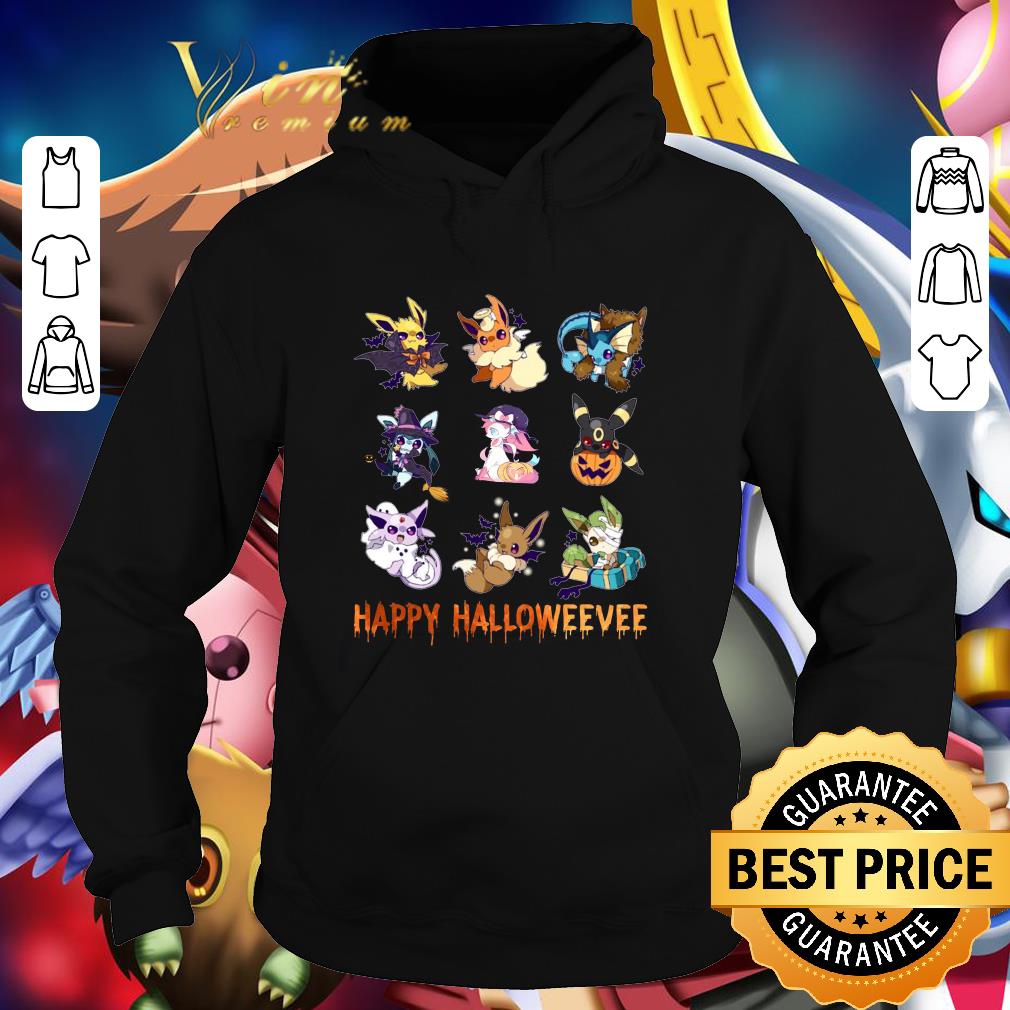 Original Eevee Pokemon Happy Halloweevee Halloween shirt 9 Original Eevee Pokemon Happy Halloweevee Halloween shirt