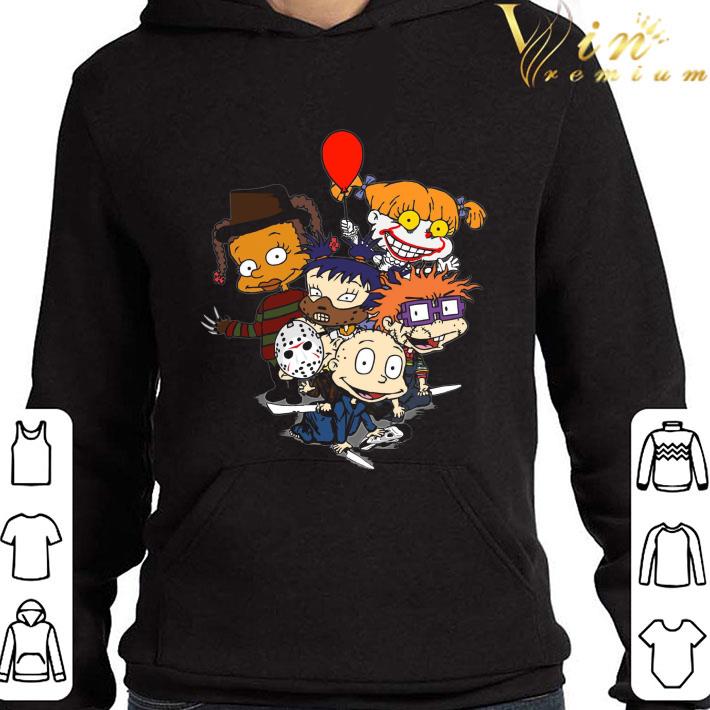 Rugrats mashup horror movie characters shirt 9 Rugrats mashup horror movie characters shirt