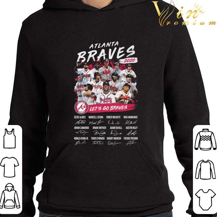 Atlanta Braves 2020 Let's go Braves thank you for the memories shirt 9 Atlanta Braves 2020 Let's go Braves thank you for the memories shirt
