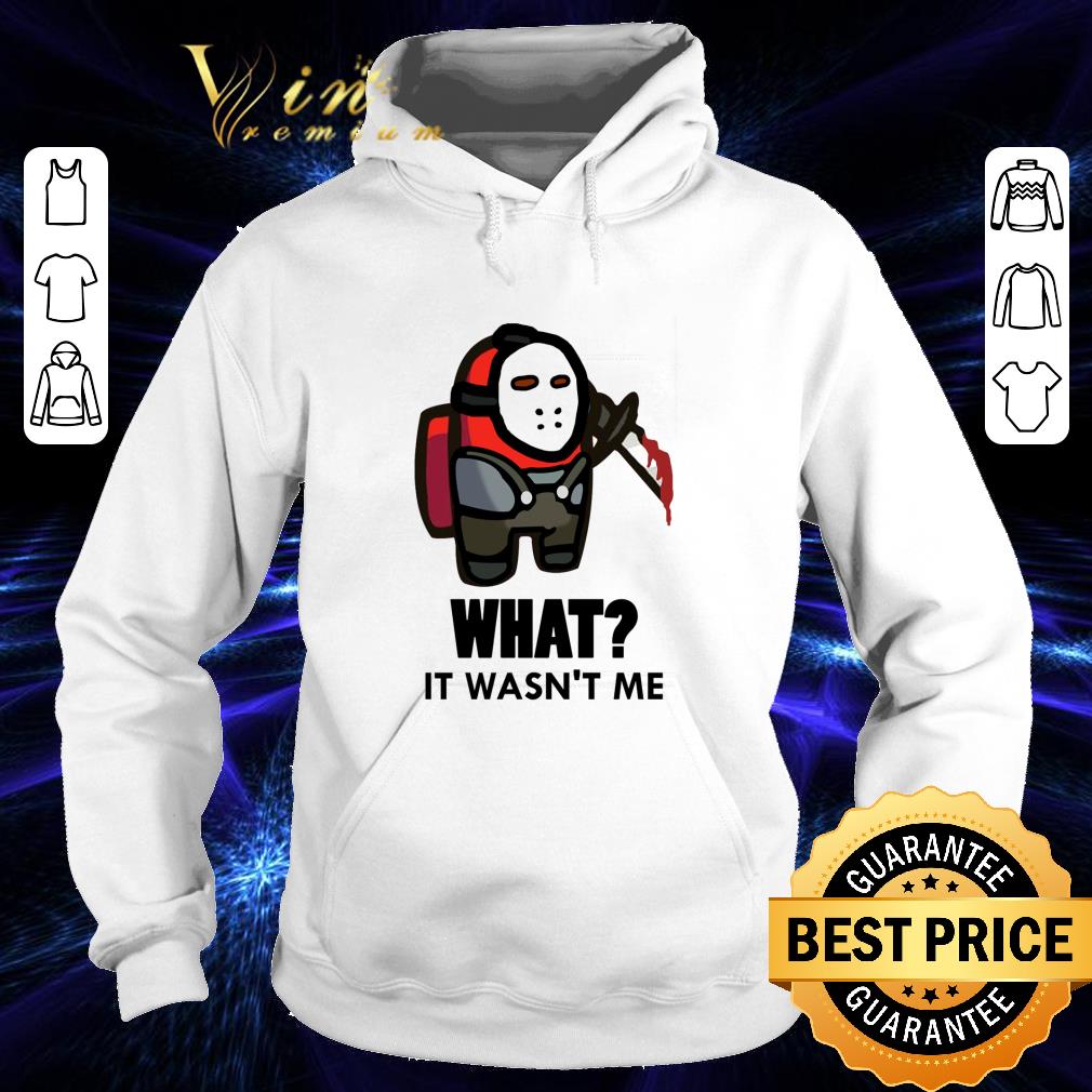 Among Us What It Wasn't Me Red Jason shirt 9 Among Us What It Wasn't Me Red Jason shirt